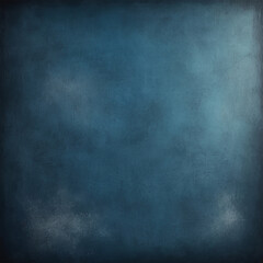 Fototapeta premium Abstract deep blue background textures featuring grainy effects, scratched surfaces, and artistic gradients. The design blends urban aesthetics, seamless patterns, and calm yet mysterious marine.