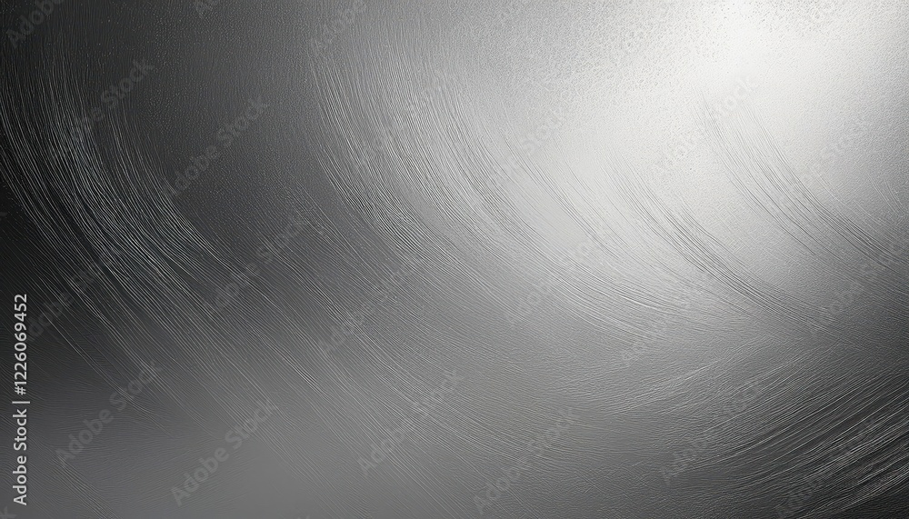 Poster stunning silver gradient image with delicate grainy texture and transitioning seamless light to dark