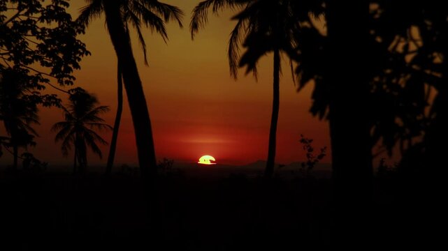 paisagens com por do sol no nordeste 