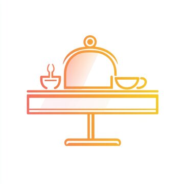 recommend clip art: Elegant Dressing Table Illustration