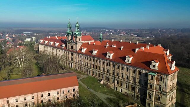 Cistercian Abbey in Lubiąż, Lower Silesia, Poland