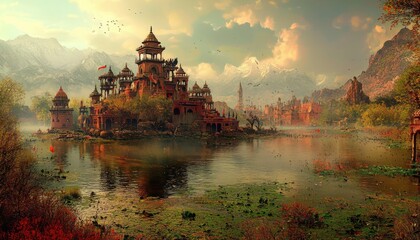 Engaging Visual Interpretation of Kashmir's Ancient Heritage 