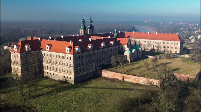 Cistercian Abbey in Lubiąż, Lower Silesia, Poland