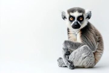Fototapeta premium Ring-tailed Lemur Portrait