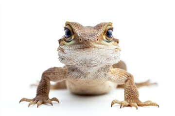 Close-up of a cute lizard
