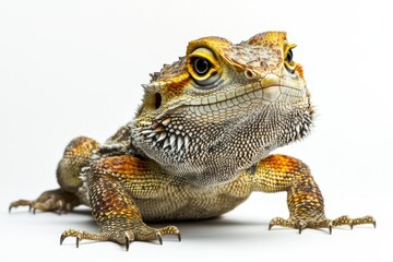 Fototapeta premium Close-up of a Bearded Dragon
