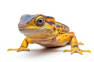 Fototapeta premium Close-up of a vibrant gecko