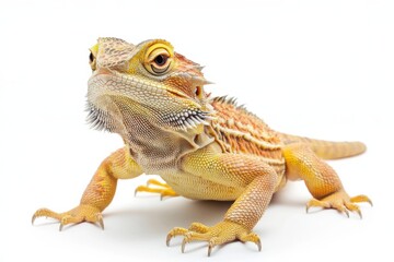 Fototapeta premium A Curious Bearded Dragon