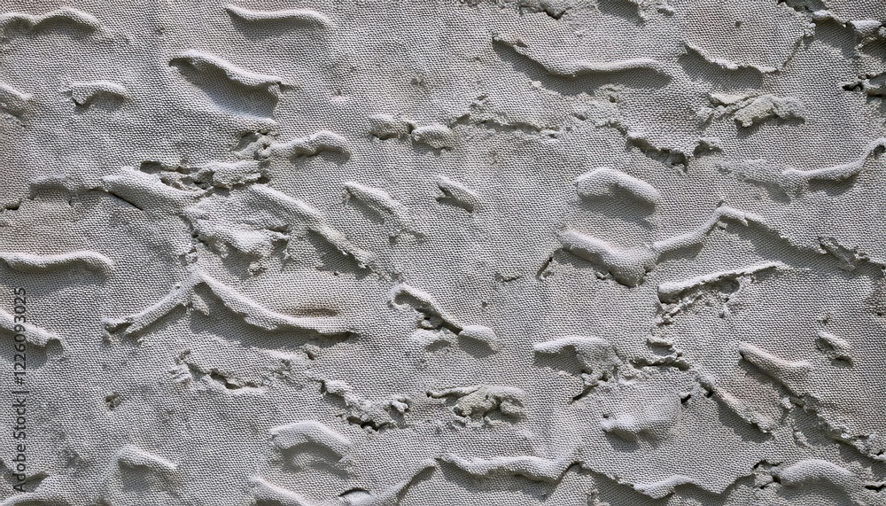 Poster intricate stucco patterns create visual rhythm on worn concrete wall, showcasing timeless texture an