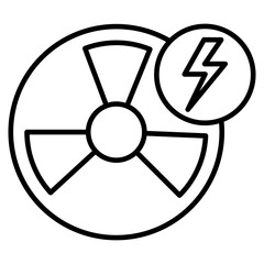 nuclear energy icon