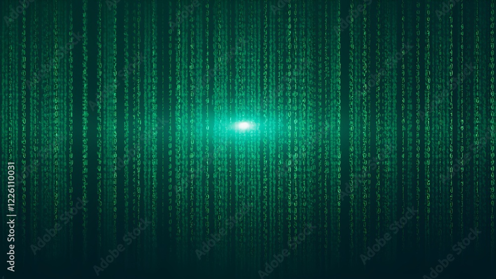 Poster data visualization action digital realm graphic content cyber environment abstract viewpoint matrix 