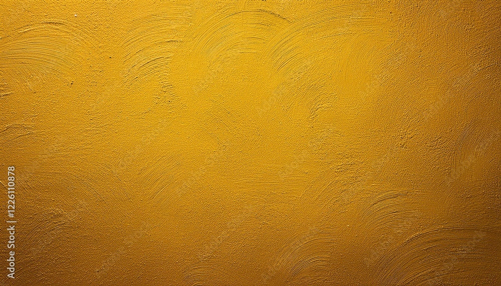 Poster striking textured yellow backdrop, evoking a sense of warmth and vibrancy with layered patterns and 
