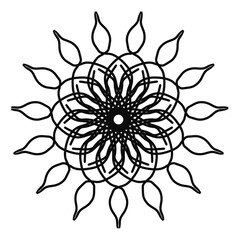 Illustration of Arabesque, Islamic Ornaments,