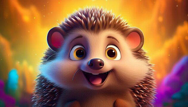 Lustiger Igel