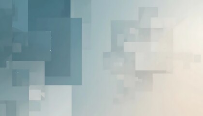 Naklejka premium Abstract Grey and White Square Design