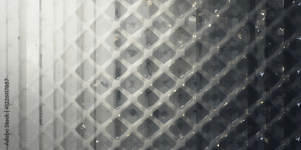 Poster abstract diamond pattern grid texture design