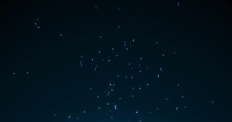 Obraz premium Image of light spots on black background