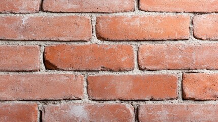 Red brick wall texture background; interior design