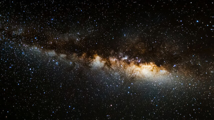 Obraz premium Milky way marvels capturing cosmic landscapes in night sky astrophotography