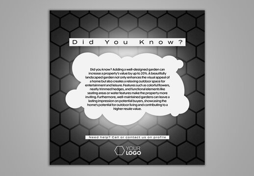 Did You Know Template Social Media