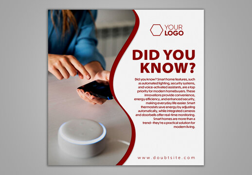 Did You Know Template Social Media