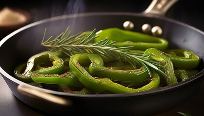 Grüne Paprika
