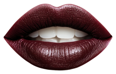 PNG Burgundy lips cosmetics lipstick photography.
