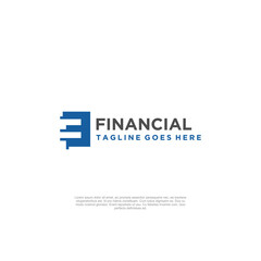F Financial Logo Design Inspirations	
