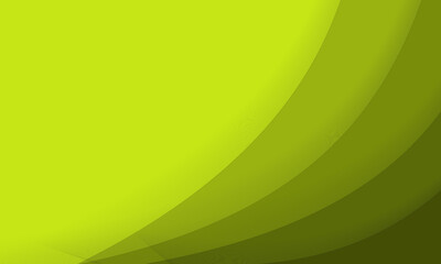A bright green abstract background featuring curved gradient shapes conveys freshness and modern design. Perfect for technology, eco-themed projects and creative designs.