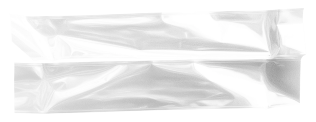 PNG Set masking tape plastic clear bag.