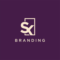 Obraz premium SK Fashion Logo Design Inspirations
