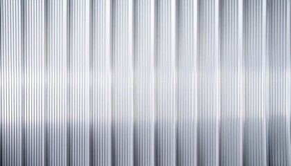 Elegant White Corrugated Metal Texture Backdrop with Sophisticated Industrial Aesthetic, Perfect for HighEnd Product Photography or Minimalist Design Compositions.