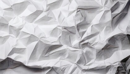 Uniquely Textured White Crumpled Paper Background for Digital or Mobile Designs, Offering a Raw and Authentic Ambiance