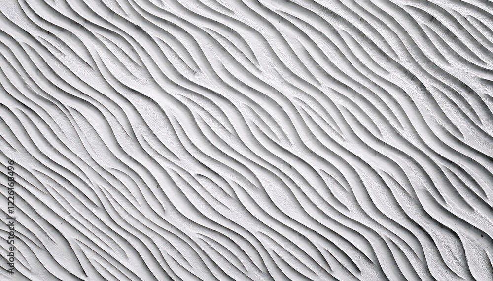 Poster stunning 3d rendering of seamless textured decorative tile with white curved lines, offering a uniqu