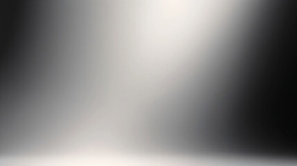 Black and white smooth gradient background or texture background