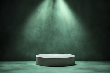 spotlight on stage with spotlight