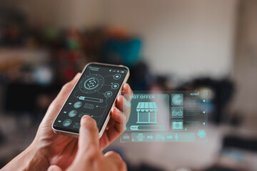 shopping on line form internet of think,ecommerial oder 24/7 per day.