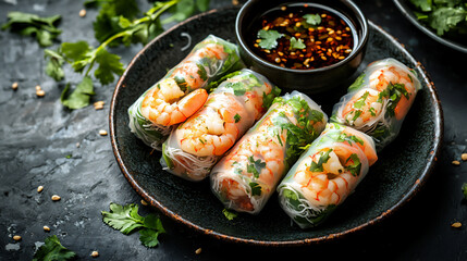  fresh vietnamese spring rolls