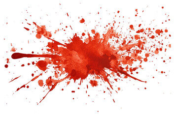 PNG Photo of realistic bloood stain red expression abstract.