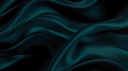 Obraz premium A luxurious and elegant background blending shades of black, dark blue, and deep emerald green in a seamless gradient.