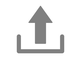 アップロードボタンのアイコン