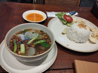stew with vegetables