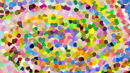 Abstract background with multicolored geometric shapes. 