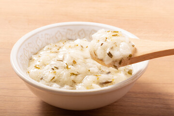 アカモク長いも