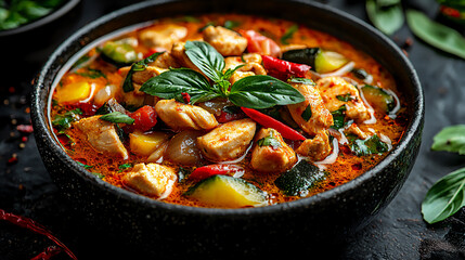  spicy thai green curry