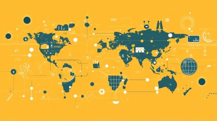 abstract background with splashes