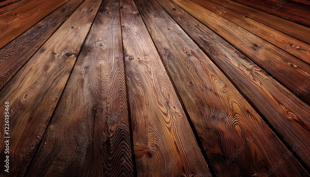 Poster rustic and rich a closer look at the intricate grain patterns of a timeworn wood texture, capturing 