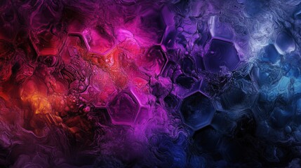 Fototapeta premium Dynamic abstract patterns digital art colorful background vibrant environment artistic viewpoint modern concept