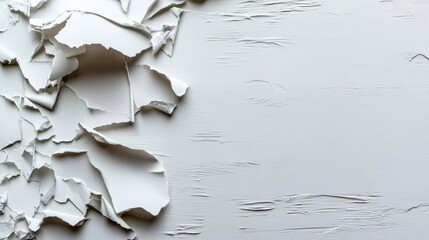 Peeling paint action interior space texture photography minimalist environment close-up view artistic concept