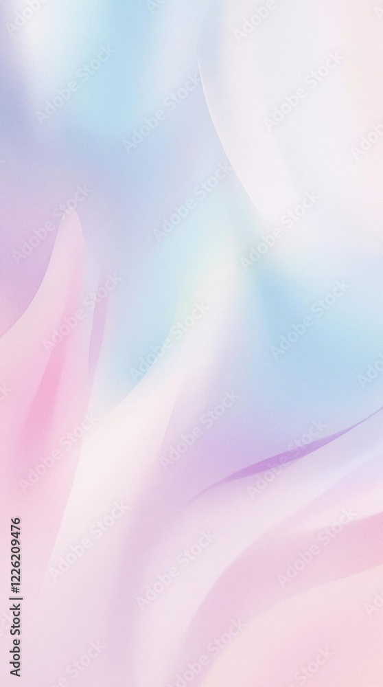 Poster soft pastel abstract background with subtle gradient colors and smooth waves